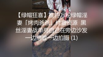 【绿帽狂喜】推特万粉绿帽淫妻「烤肉爸爸」付费资源  黑丝淫妻战单男自己在旁边沙发一边撸管一边拍摄 (1)