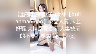 【重磅】良家约啪大神【dulianmaomao】极品人妻 床上好骚 大神是真会玩 人妻被玩的不要不要的 第三期 (3)