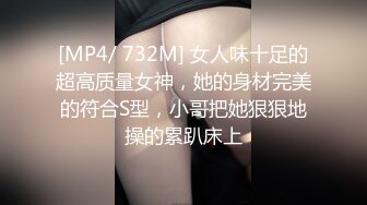 [MP4/ 732M] 女人味十足的超高质量女神，她的身材完美的符合S型，小哥把她狠狠地操的累趴床上