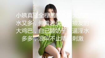 小姨真骚全程漏脸，奶大逼肥水又多，伸着舌头要舔狼友的大鸡巴，自己舔奶子抠逼淫水多多，浪叫不止精彩刺激