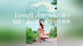 【yzwcd】yc400外纯内骚小姐姐！透明蕾丝浅绿窄内黑森林！