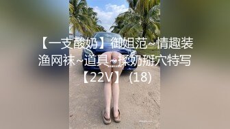 【一支酸奶】御姐范~情趣装渔网袜~道具~揉奶掰穴特写【22V】 (18)