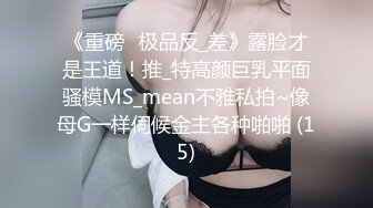 《重磅☛极品反_差》露脸才是王道！推_特高颜巨乳平面骚模MS_mean不雅私拍~像母G一样伺候金主各种啪啪 (15)