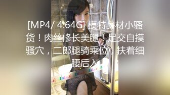 [MP4/ 4.64G] 模特身材小骚货！肉丝修长美腿！足交自摸骚穴，二郎腿骑乘位，扶着细腰后入