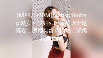 [MP4/ 570M]&nbsp;&nbsp;熟女丶少妇丶阿姨韵味十足骚女，透视装红色内衣，超级视角插嘴