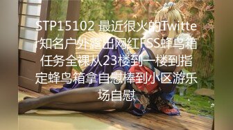 STP15102 最近很火的Twitter知名户外露出网红FSS蜂鸟箱任务全裸从23楼到一楼到指定蜂鸟箱拿自慰棒到小区游乐场自慰