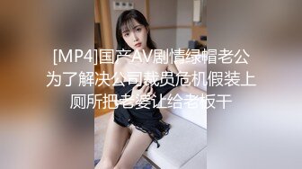 [MP4]国产AV剧情绿帽老公为了解决公司裁员危机假装上厕所把老婆让给老板干