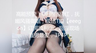 高能预警！OF热门网红，抚媚风骚御姐，极品T娘【eeegon】订阅福利②，超淫现场直男最爱，3P4P