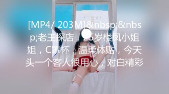 [MP4/ 203M]&nbsp;&nbsp;老王探店，25岁楼凤小姐姐，C罩杯，温柔体贴，今天头一个客人很用心，对白精彩